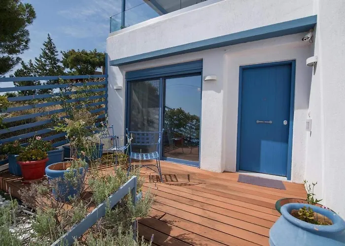 White Blue Luxury 1 Apartamento Pefkali